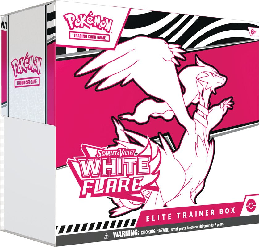 Pokemon Scarlet and Violet 10.5 White Flare Elite Trainer Box (Preorder)